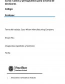 Caso Hilton Manufacturing Company