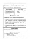 Proyecto: Elaboración del Desayuno