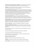 La importancia de la compensación para el trabajador