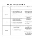 Actividad integradora Multiculturalidad en México