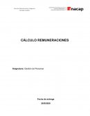 Cálculo de Remuneraciones