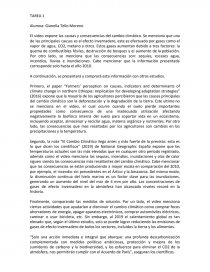 Resumen:Farmers’ perception on causes, indicators and determinants of climate change in northern Ethiopia. Página 1