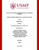 ENSAYO SOBRE CORRUPCIÓN Y LAVADO DE ACTIVOS
