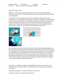 Seguridad de la información. Página 1