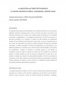 ENSAYO SECTOR AUTOMOTRIZ EN MEXICO