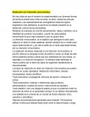 Redacción con intención comunicativa