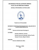 INFORME DE INVESTIGACIÓN BASADO EN EL ANALISIS DE 05 FUENTES BIBLIOGRÁFICAS