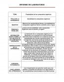 Propiedades de los compuestos orgánicos . Solubilidad de compuestos orgánicos