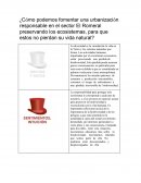Cómo podemos fomentar una urbanización responsable en el sector El Romeral preservando los ecosistemas, para que estos no pierdan su vida natural?