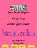 Potencias mundiales y conflictos