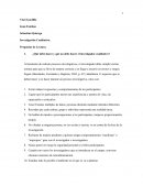 Investigación Cualitativa. Preguntas