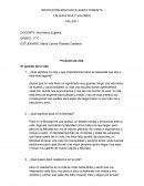 Proyecto de vida El sentido de la vida