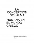 La concepción del alma humana en el pensamiento griego