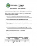 Actividad asincónica de química
