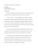 Planificación Derecho a la igualdad