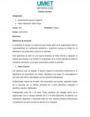 Talento Humano. Resumen Retención de personal