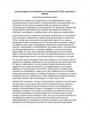 Las tecnologías de la información y la comunicación (TICS), esclavitud o libertad