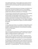 Ejemplo plan de negocio de la empresa online de camisetas creativas: ToleTole