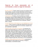 Especies de fauna traficadas en Venezuela