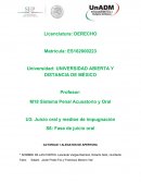 U3: Juicio oral y medios de impugnación