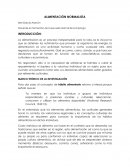 Alimentación normalista