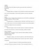 Lenguaje Definición