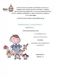 Competencias linguisticas. Página 1