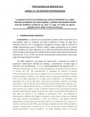 PARTE GENERAL DE DERECHO CIVIL