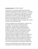 Actividad de Historia “Los Años Peronistas”