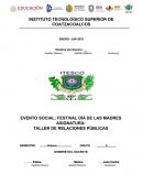 Organización de un evento social