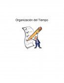 Organizacion del tiempo