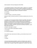 Taller de aplicación Términos de Negociación INCOTERM