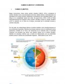 CAMBIO CLIMATICO Y ATMOSFERA