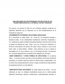 ANALISIS DIARIO DE UNA NINFOMANA CON RELACION DE LAS TRANSFORMACIONES DE LA INTIMIDAD -ANTONY GUIDDENS