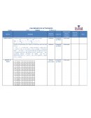 Actividades especiales. ﻿Calendario de actividades