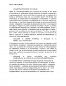 ANALIZAR LA SITUACIÓN DE HUELGA