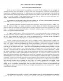 ¿Por qué deje de creer en la religión?