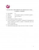 GUIA DE ESTILO Y PROCEDIMIENTO PARA PRESENTAR UNA TAREA ACADEMICA ó TRABAJOS