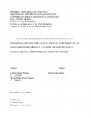 ANALISIS DEL PROCEDIMIENTO ADMINISTRATIVO APLICADO A LA RETENCIÒN DE IMPUESTO SOBRE LA RENTA (ISR) EN EL CUMPLIMIENTO DE LAS OBLIGACIONES TRIBUTARIAS EN LA ALCALDÍA DEL MUNICIPIO MANUEL EZEQUIEL BRUZUAL. CLARINES, BRUZUAL ANZOÁTEGUI. AÑO 2020.