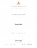 Proyección de elección alternativa productiva