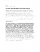 Ensayo “Memoria de mis putas tristes”