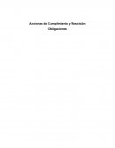 Acción de Cumplimiento y Rescisión