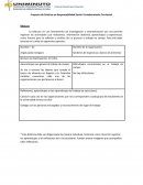 Proyecto de Práctica en Responsabilidad Social: Fortalecimiento Territorial