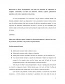 Restricción presupuestaria (ejemplo real)