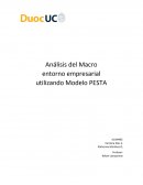 Análisis del Macro entorno empresarial utilizando Modelo PESTA