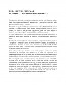 DESARROLLO DE UN DISCURSO COHERENTE