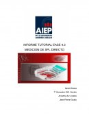 INFORME TUTORIAL EASE 4.3. MEDICION DE SPL DIRECTO