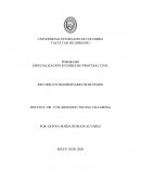 Trabajo de revisión