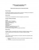 ECONOMÍA INTERNACIONAL Observaciones básicas para la el desarrollo del taller