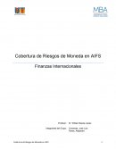 Cobertura de Riesgos de Moneda en AIFS Finanzas Internacionales